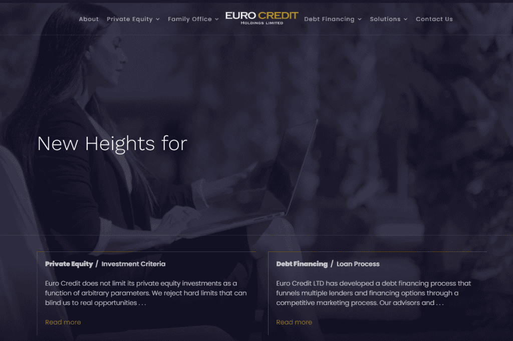 Euro Credit Holdings Rhys Aldous