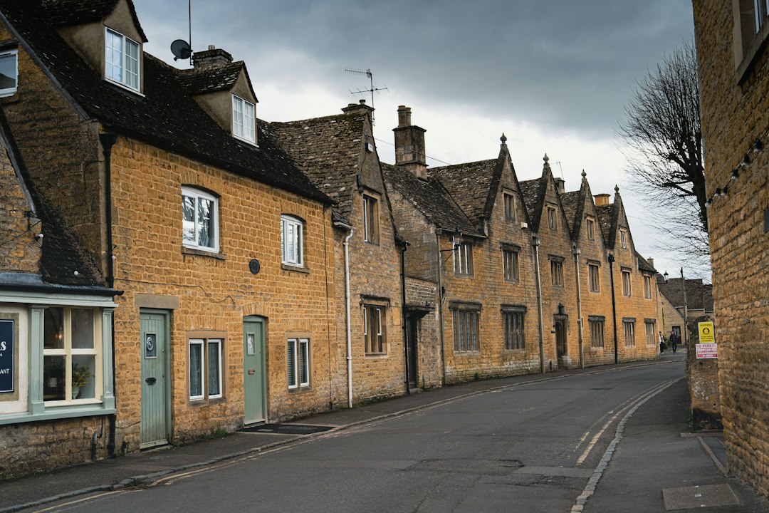 Street of brick terraced houses of the type commonly converted to HMOs